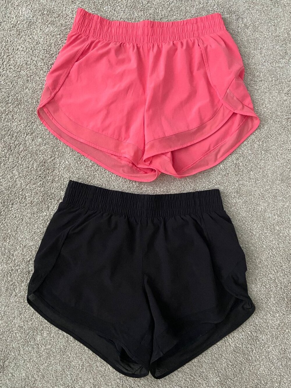 Athleta Mesh Racer Run Shorts Bundle